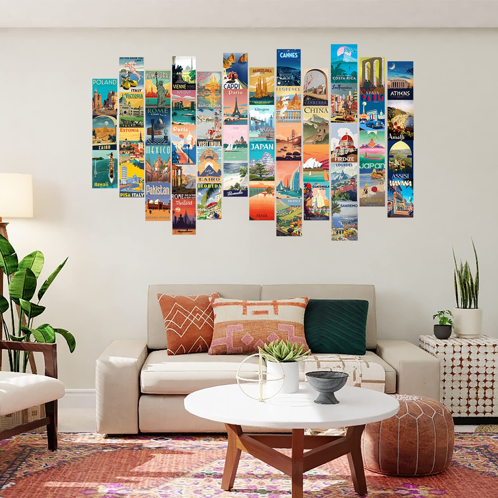 postcard wall